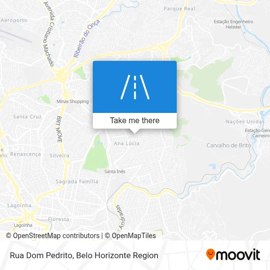Rua Dom Pedrito map