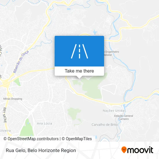 Rua Gelo map