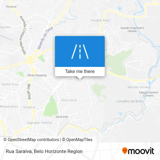 Rua Saraiva map