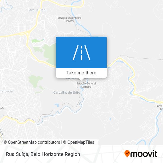 Rua Suíça map