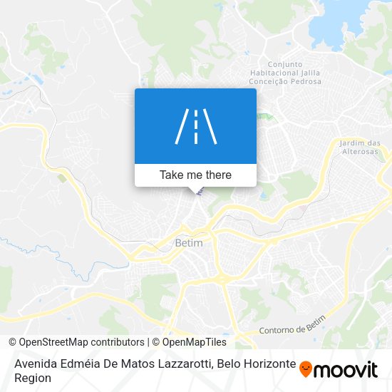 Avenida Edméia De Matos Lazzarotti map