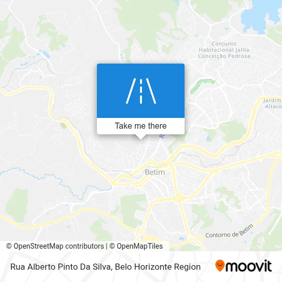 Rua Alberto Pinto Da Silva map