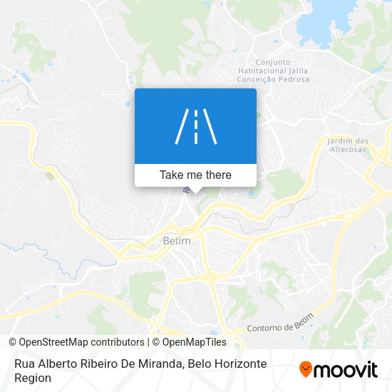 Rua Alberto Ribeiro De Miranda map