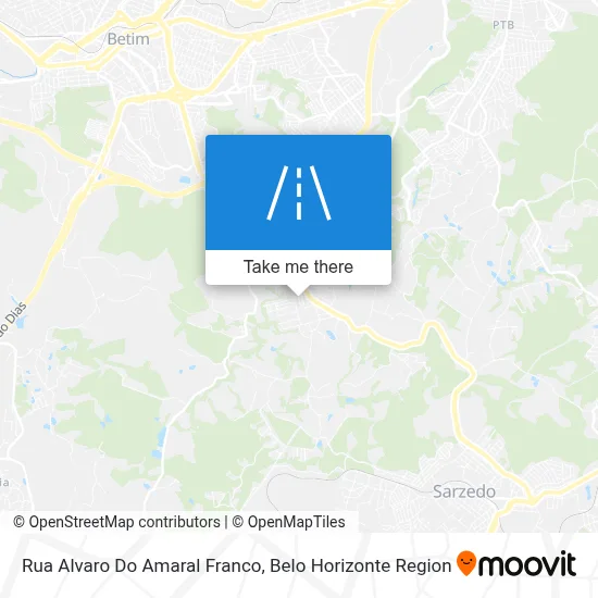 Rua Alvaro Do Amaral Franco map