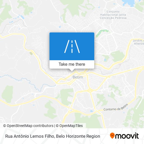 Rua Antônio Lemos Filho map