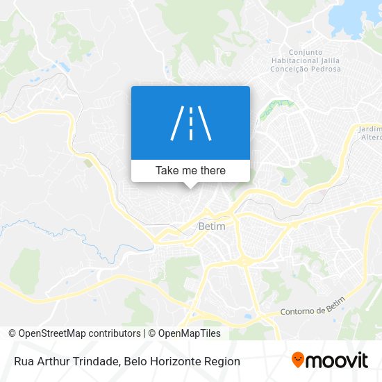 Rua Arthur Trindade map