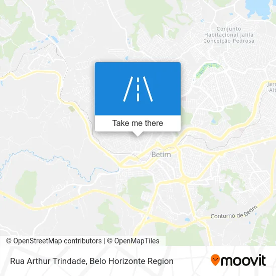 Rua Arthur Trindade map
