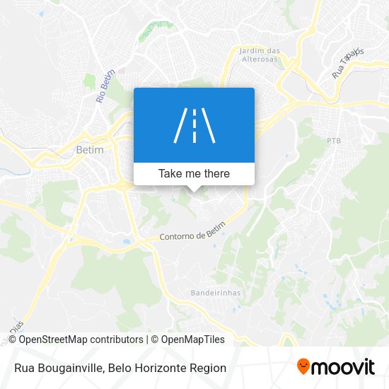 Rua Bougainville map