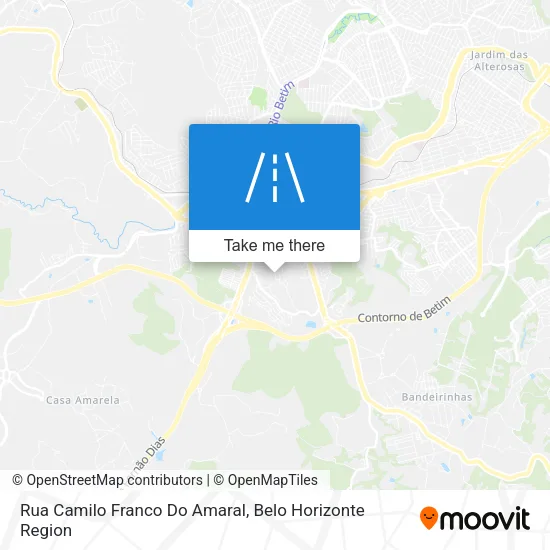 Rua Camilo Franco Do Amaral map