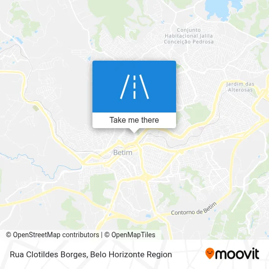 Rua Clotildes Borges map