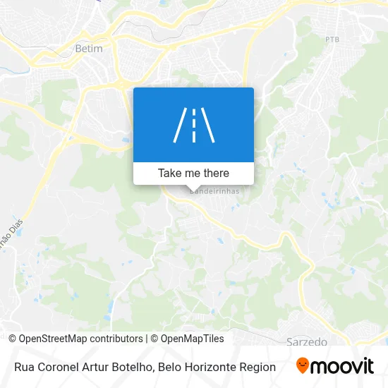 Rua Coronel Artur Botelho map