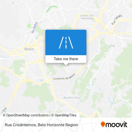 Rua Crisântemos map