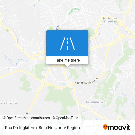 Rua Da Inglaterra map