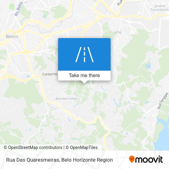 Rua Das Quaresmeiras map