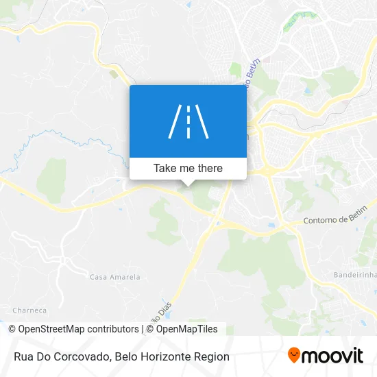 Rua Do Corcovado map