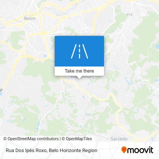 Rua Dos Ipês Roxo map