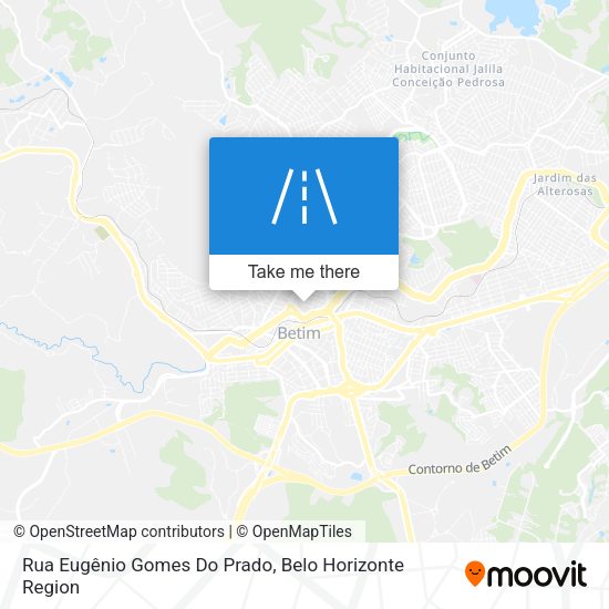 Rua Eugênio Gomes Do Prado map