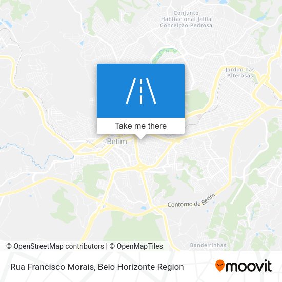 Rua Francisco Morais map