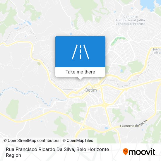 Rua Francisco Ricardo Da Silva map