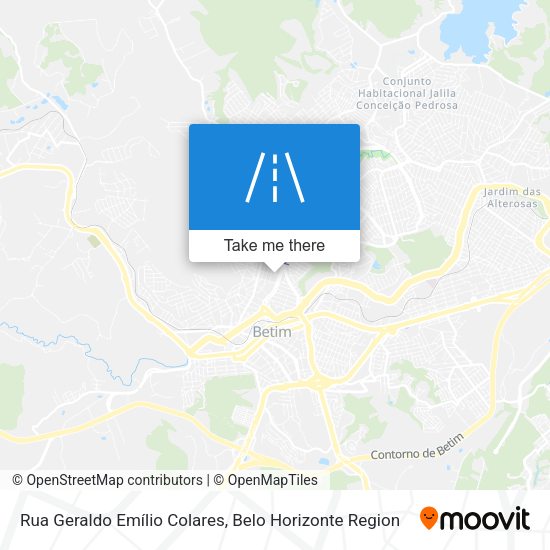 Rua Geraldo Emílio Colares map