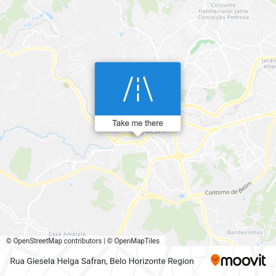 Rua Giesela Helga Safran map