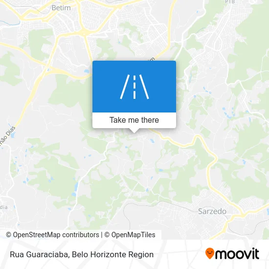 Rua Guaraciaba map
