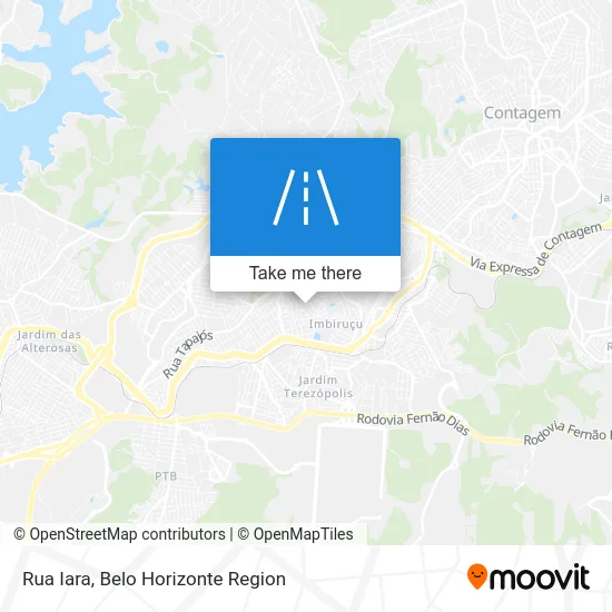 Rua Iara map