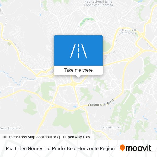 Rua Ilideu Gomes Do Prado map