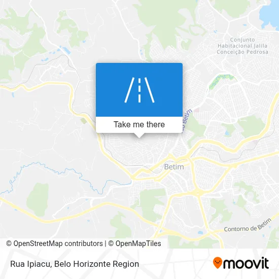 Rua Ipiacu map