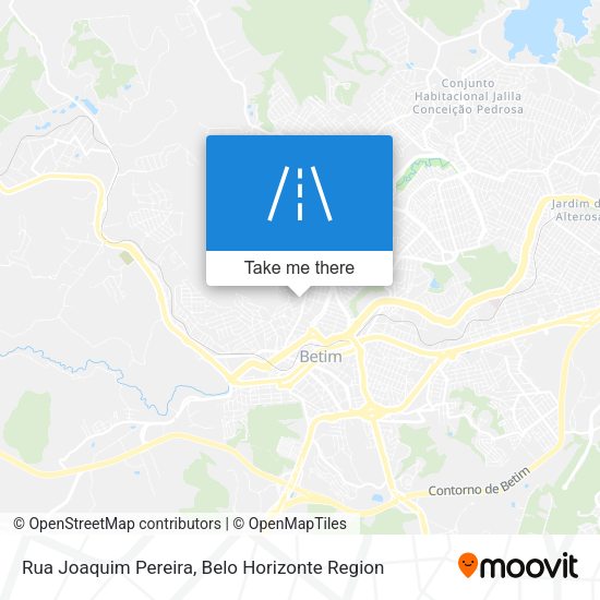 Rua Joaquim Pereira map