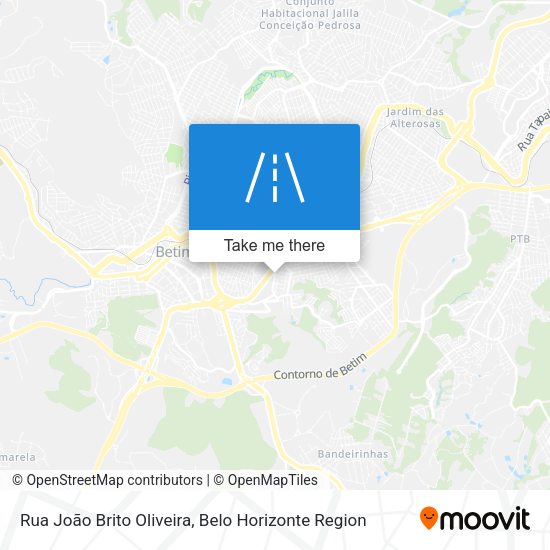 Rua João Brito Oliveira map