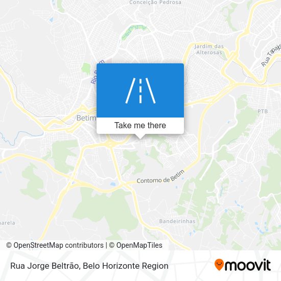 Rua Jorge Beltrão map