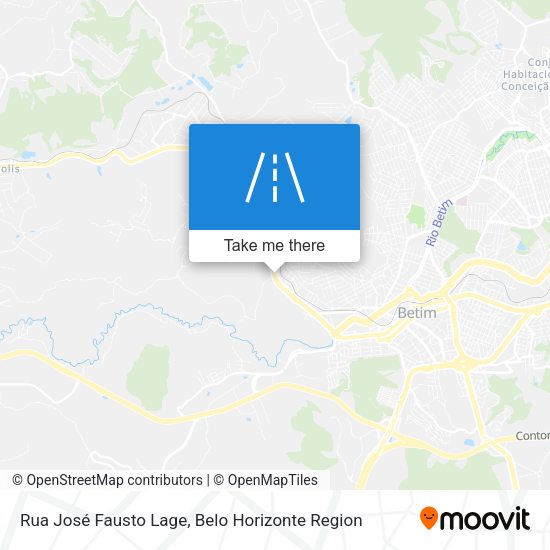 Rua José Fausto Lage map