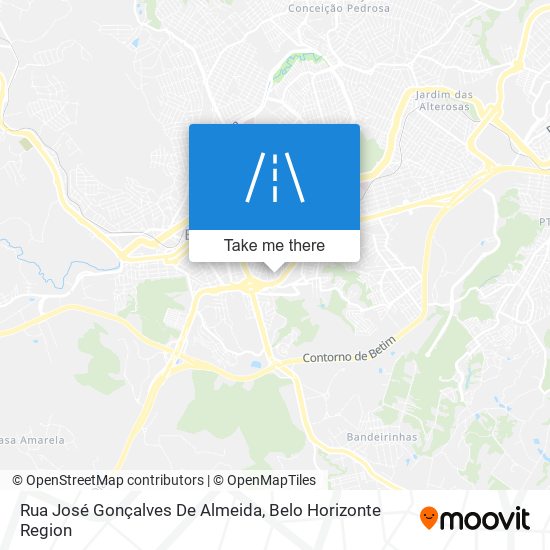 Rua José Gonçalves De Almeida map