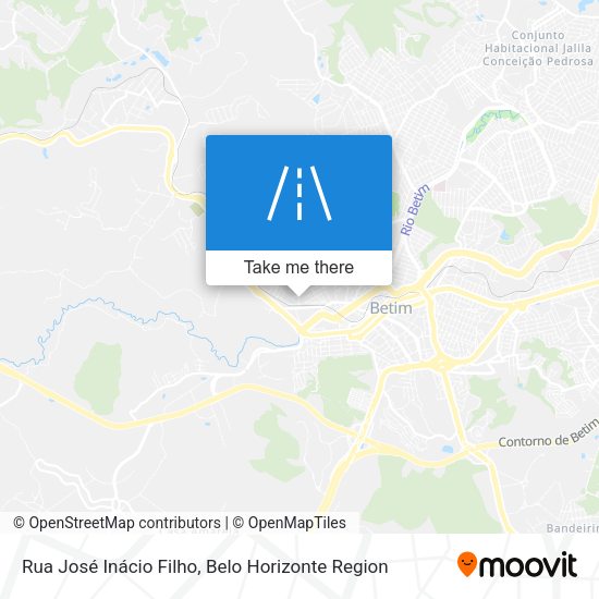 Rua José Inácio Filho map