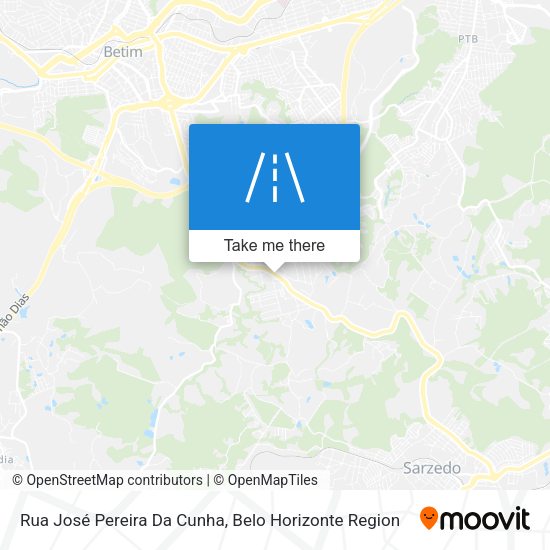 Rua José Pereira Da Cunha map