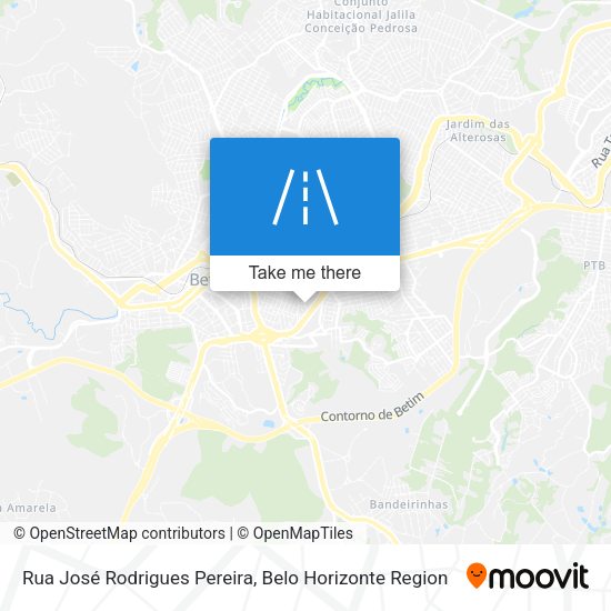 Rua José Rodrigues Pereira map
