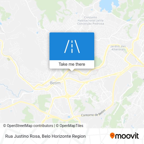 Rua Justino Rosa map