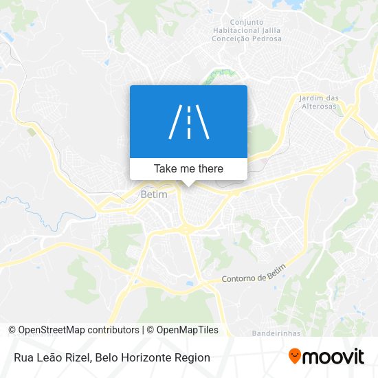 Rua Leão Rizel map