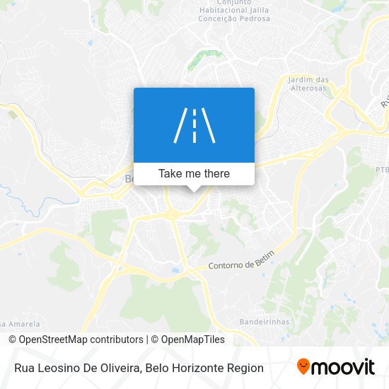Rua Leosino De Oliveira map