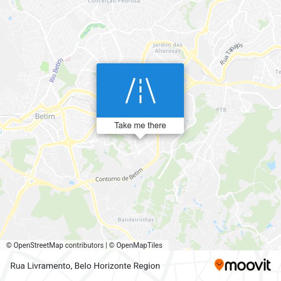 Rua Livramento map