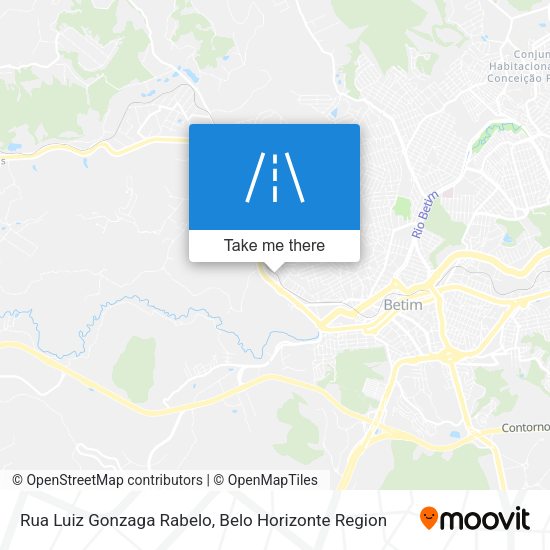 Rua Luiz Gonzaga Rabelo map