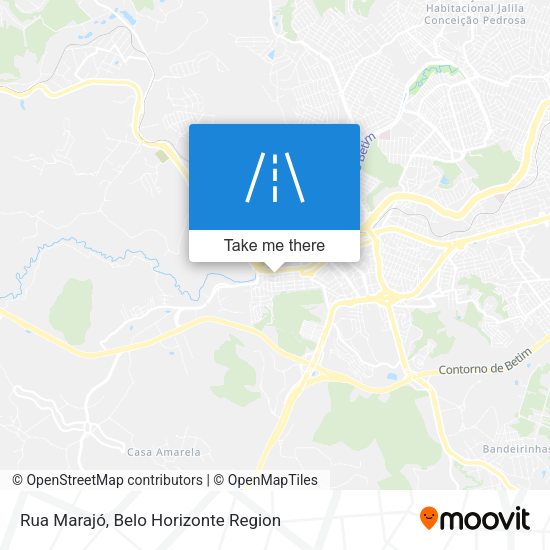 Rua Marajó map