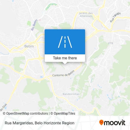 Rua Margaridas map