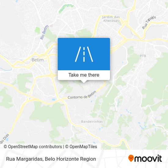 Rua Margaridas map