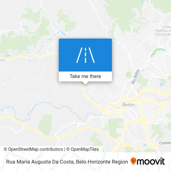 Rua Maria Augusta Da Costa map