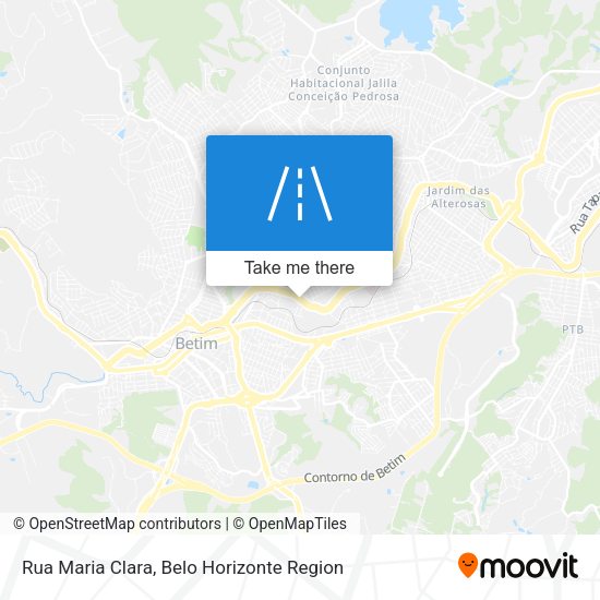 Rua Maria Clara map