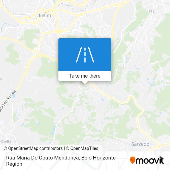 Rua Maria Do Couto Mendonça map