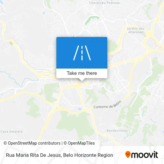 Rua Maria Rita De Jesus map