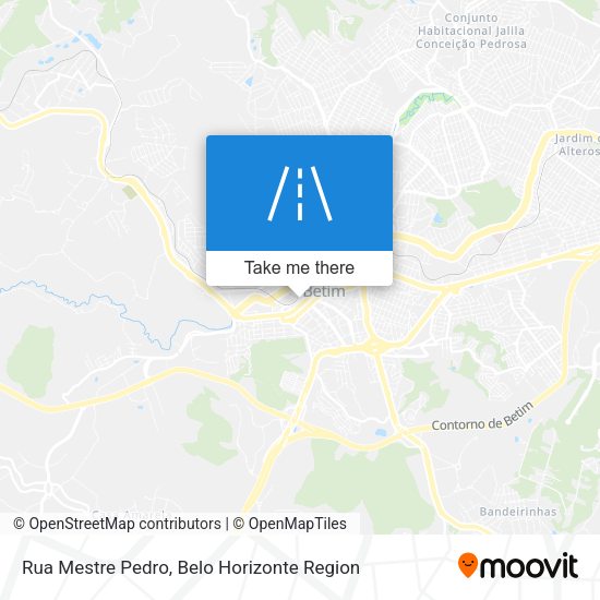 Rua Mestre Pedro map